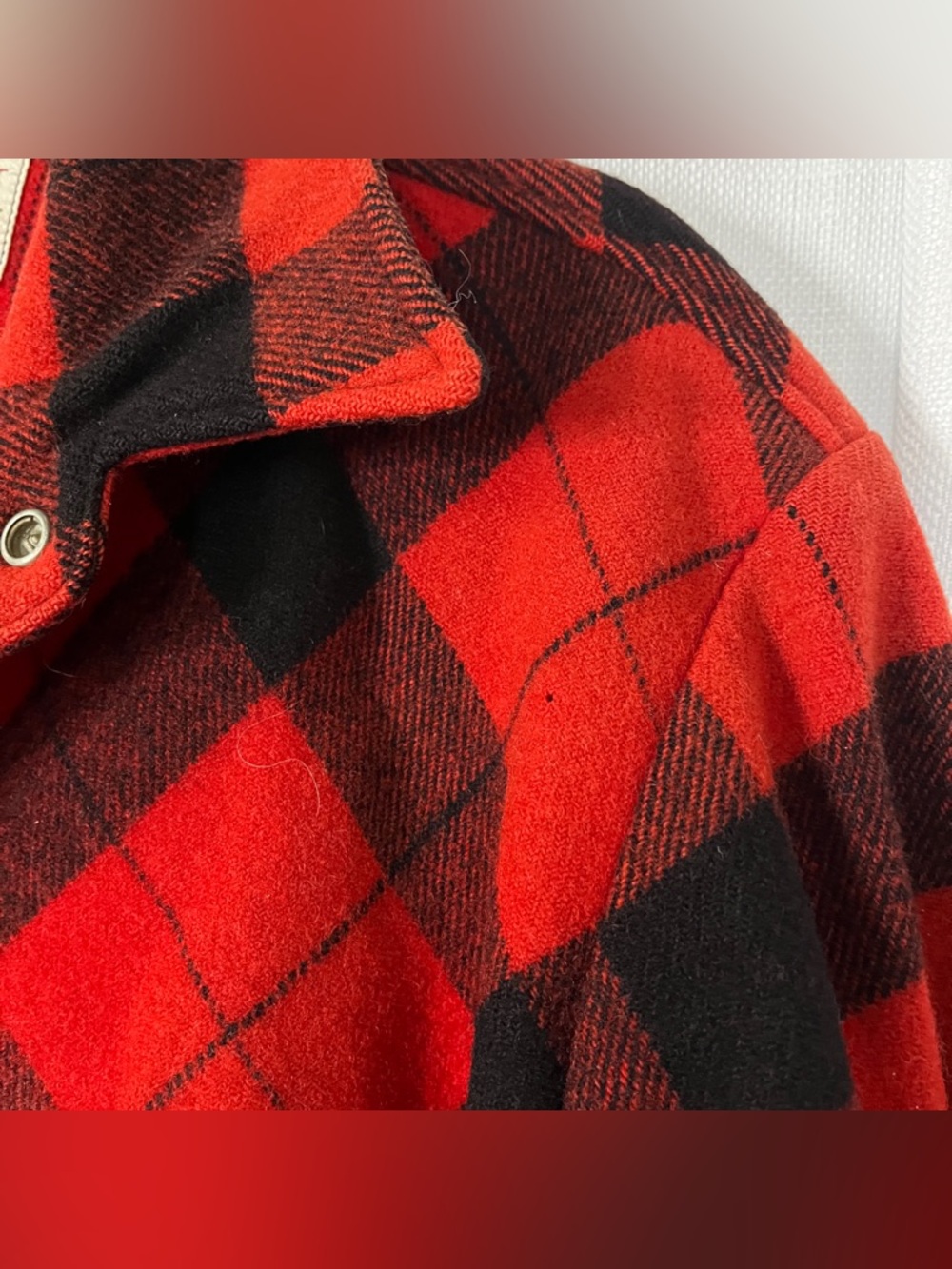 Vintage Filson Mackinaw Cruiser Wool Cape Coat - Picture 6 of 12